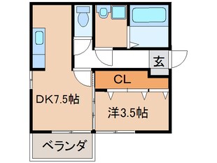 ディア・オーラの物件間取画像